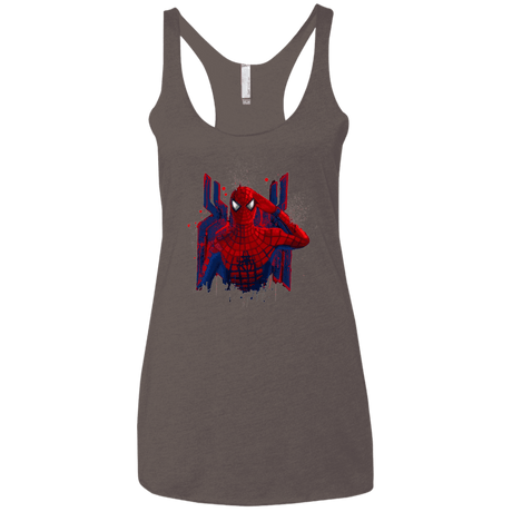 T-Shirts Macchiato / X-Small Hero of NY Women's Triblend Racerback Tank