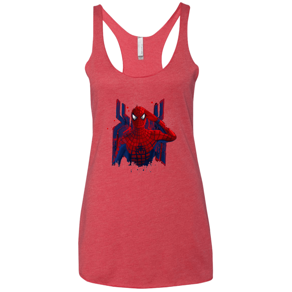 T-Shirts Vintage Red / X-Small Hero of NY Women's Triblend Racerback Tank