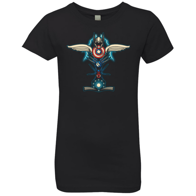 T-Shirts Black / YXS HERO TOTEM Girls Premium T-Shirt