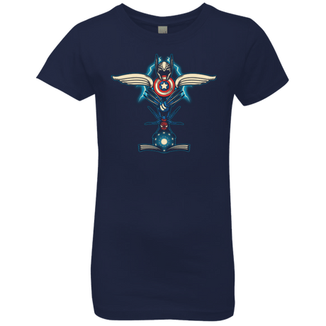 T-Shirts Midnight Navy / YXS HERO TOTEM Girls Premium T-Shirt
