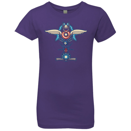 T-Shirts Purple Rush / YXS HERO TOTEM Girls Premium T-Shirt