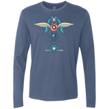 T-Shirts Indigo / Small HERO TOTEM Men's Premium Long Sleeve