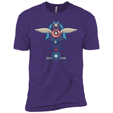 T-Shirts Purple / X-Small HERO TOTEM Men's Premium T-Shirt