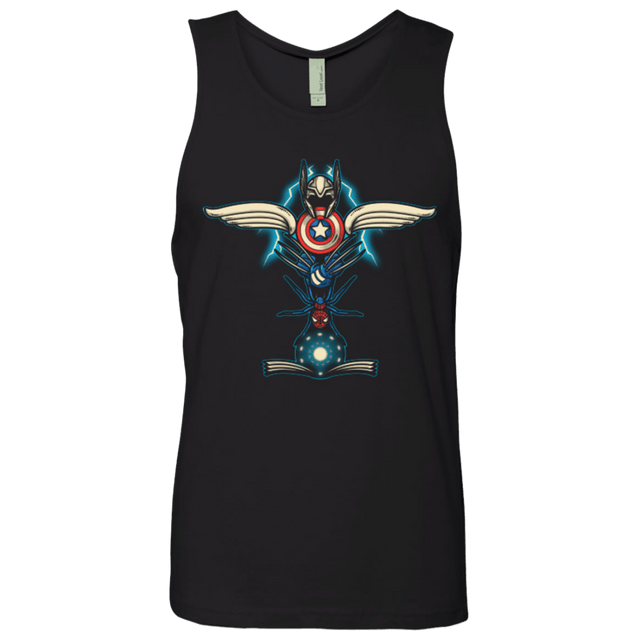 T-Shirts Black / Small HERO TOTEM Men's Premium Tank Top