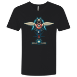 T-Shirts Black / X-Small HERO TOTEM Men's Premium V-Neck