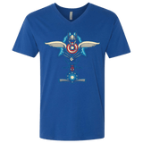 T-Shirts Royal / X-Small HERO TOTEM Men's Premium V-Neck