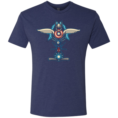 T-Shirts Vintage Navy / Small HERO TOTEM Men's Triblend T-Shirt