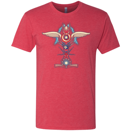 T-Shirts Vintage Red / Small HERO TOTEM Men's Triblend T-Shirt