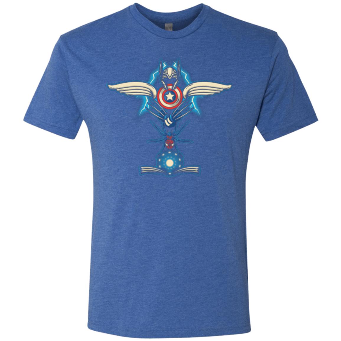 T-Shirts Vintage Royal / Small HERO TOTEM Men's Triblend T-Shirt