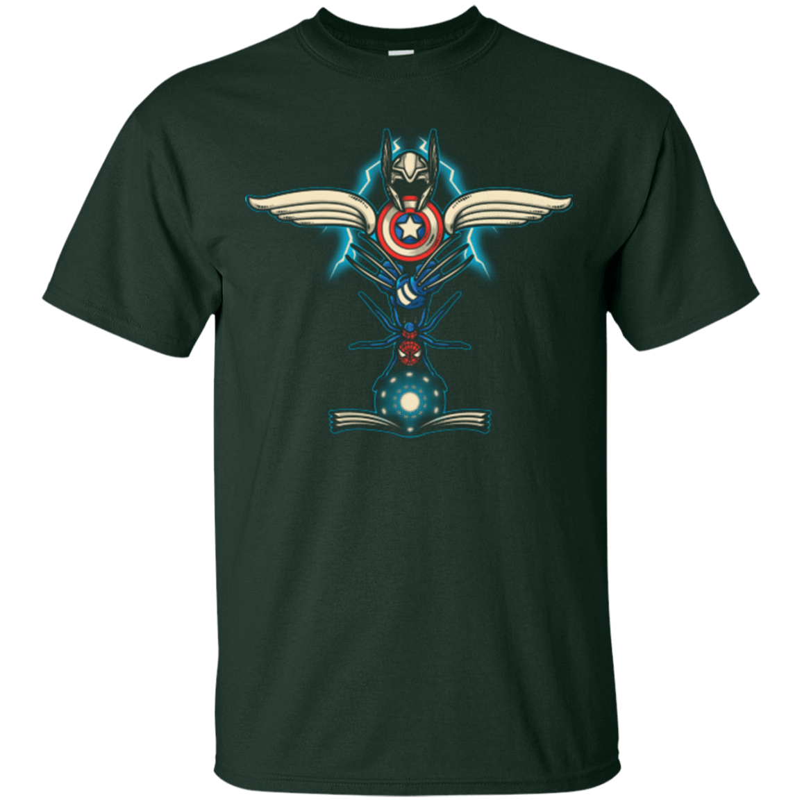 T-Shirts Forest Green / Small HERO TOTEM T-Shirt