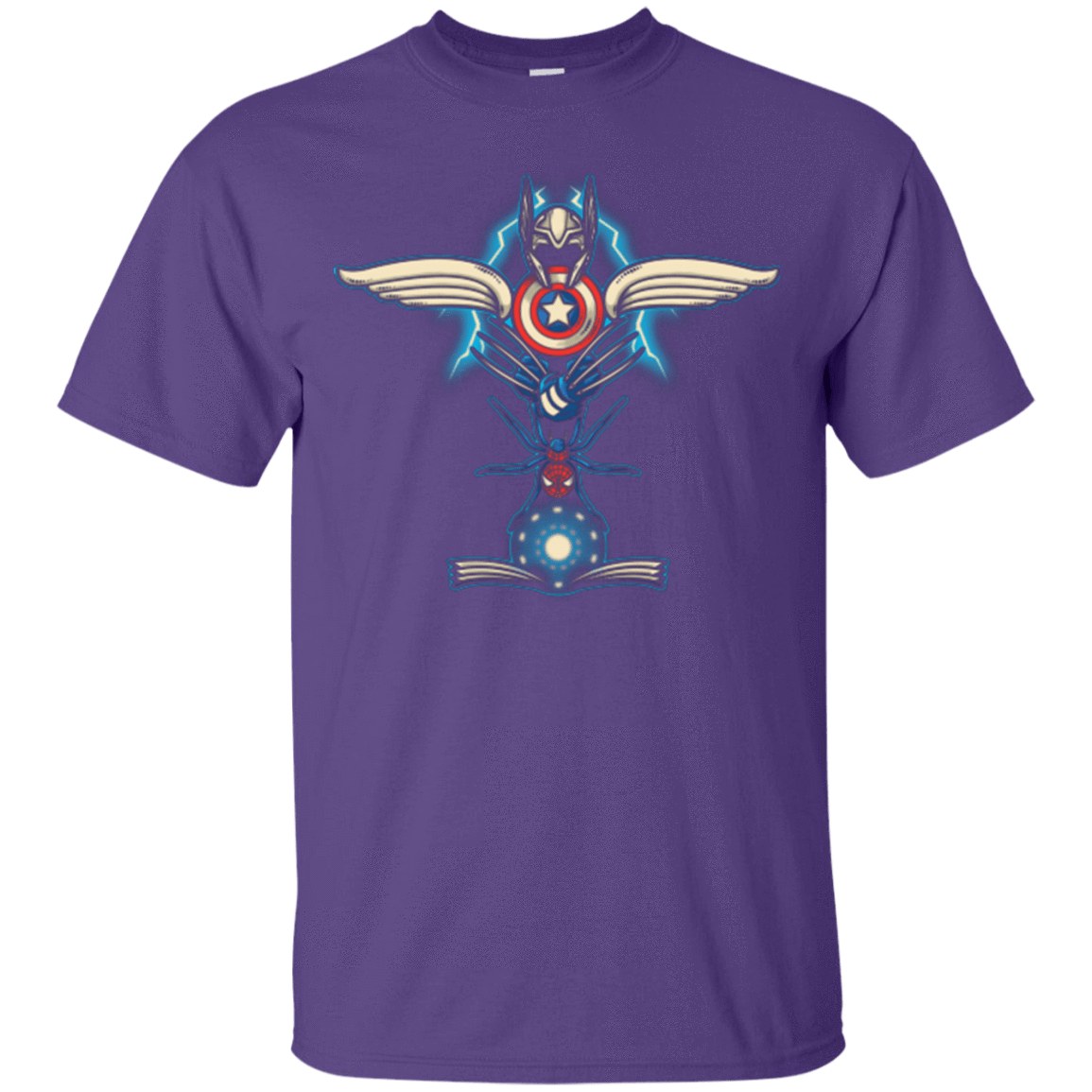 T-Shirts Purple / Small HERO TOTEM T-Shirt