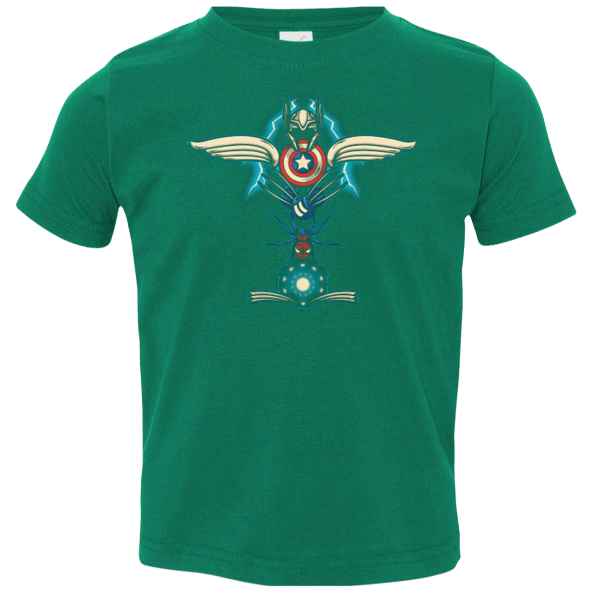 T-Shirts Kelly / 2T HERO TOTEM Toddler Premium T-Shirt