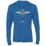 T-Shirts Vintage Royal / X-Small HERO TOTEM Triblend Long Sleeve Hoodie Tee