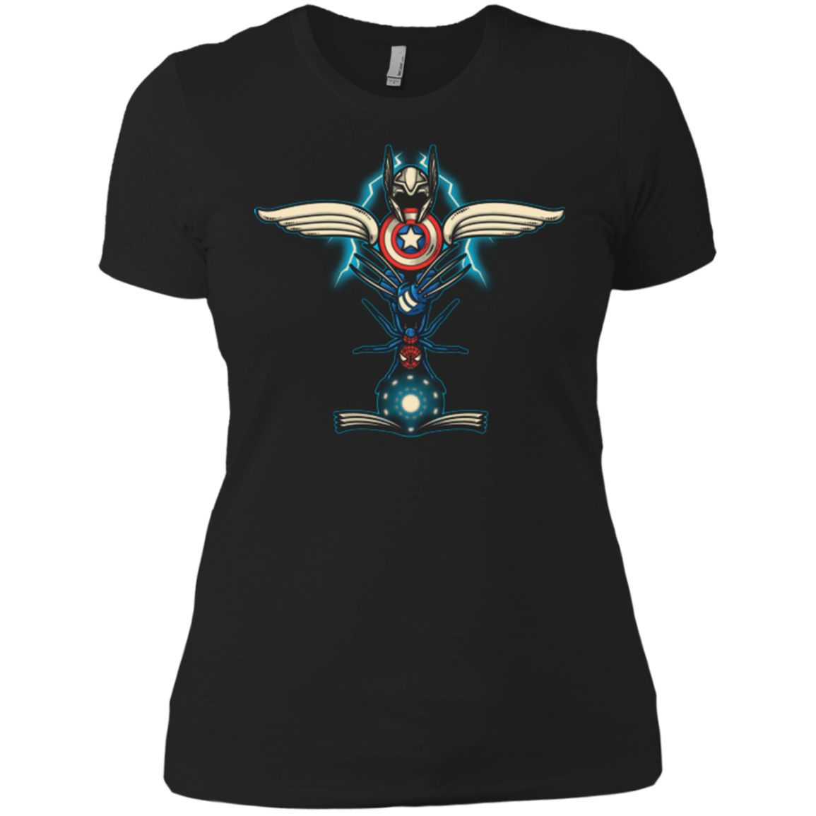 T-Shirts Black / X-Small HERO TOTEM Women's Premium T-Shirt