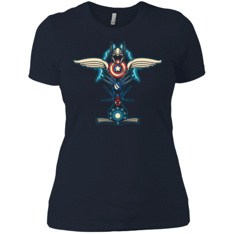 T-Shirts Midnight Navy / X-Small HERO TOTEM Women's Premium T-Shirt