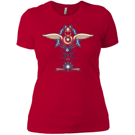 T-Shirts Red / X-Small HERO TOTEM Women's Premium T-Shirt
