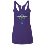 T-Shirts Purple / X-Small HERO TOTEM Women's Triblend Racerback Tank