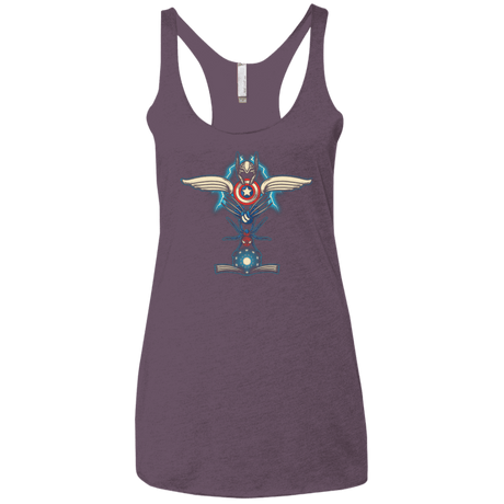 T-Shirts Vintage Purple / X-Small HERO TOTEM Women's Triblend Racerback Tank