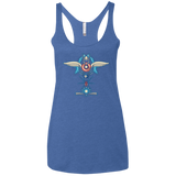 T-Shirts Vintage Royal / X-Small HERO TOTEM Women's Triblend Racerback Tank