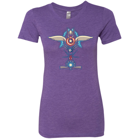 T-Shirts Purple Rush / Small HERO TOTEM Women's Triblend T-Shirt