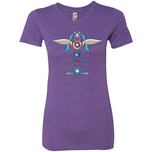 T-Shirts Purple Rush / Small HERO TOTEM Women's Triblend T-Shirt