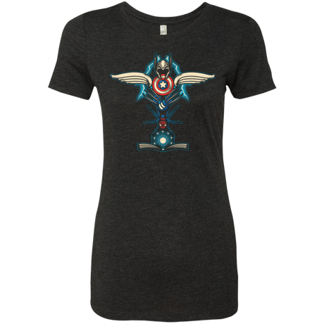 T-Shirts Vintage Black / Small HERO TOTEM Women's Triblend T-Shirt