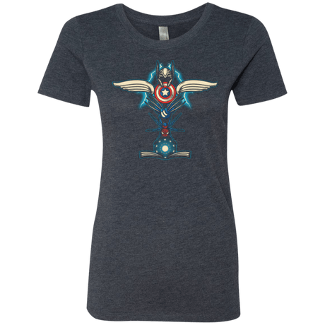 T-Shirts Vintage Navy / Small HERO TOTEM Women's Triblend T-Shirt