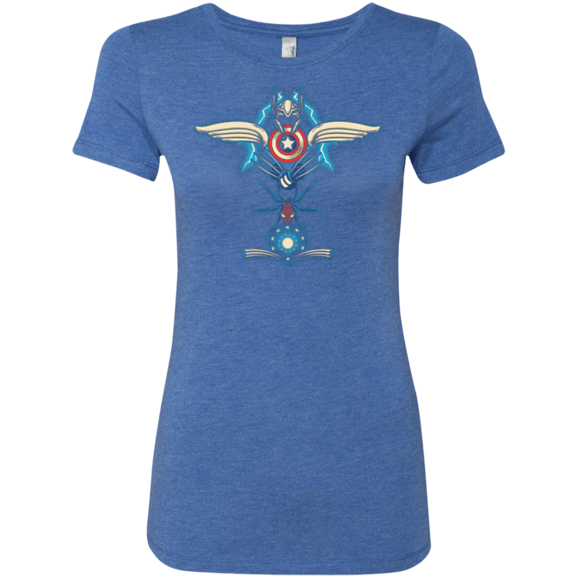 T-Shirts Vintage Royal / Small HERO TOTEM Women's Triblend T-Shirt