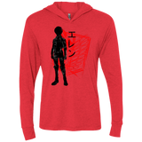 T-Shirts Vintage Red / X-Small Hero Triblend Long Sleeve Hoodie Tee