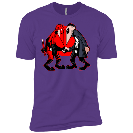 T-Shirts Purple Rush / YXS Hero vs Antihero Boys Premium T-Shirt