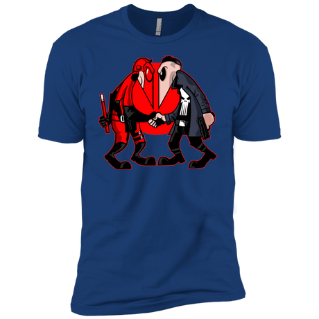 T-Shirts Royal / YXS Hero vs Antihero Boys Premium T-Shirt