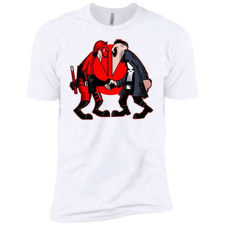 T-Shirts White / YXS Hero vs Antihero Boys Premium T-Shirt