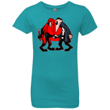 T-Shirts Tahiti Blue / YXS Hero vs Antihero Girls Premium T-Shirt