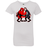 T-Shirts White / YXS Hero vs Antihero Girls Premium T-Shirt