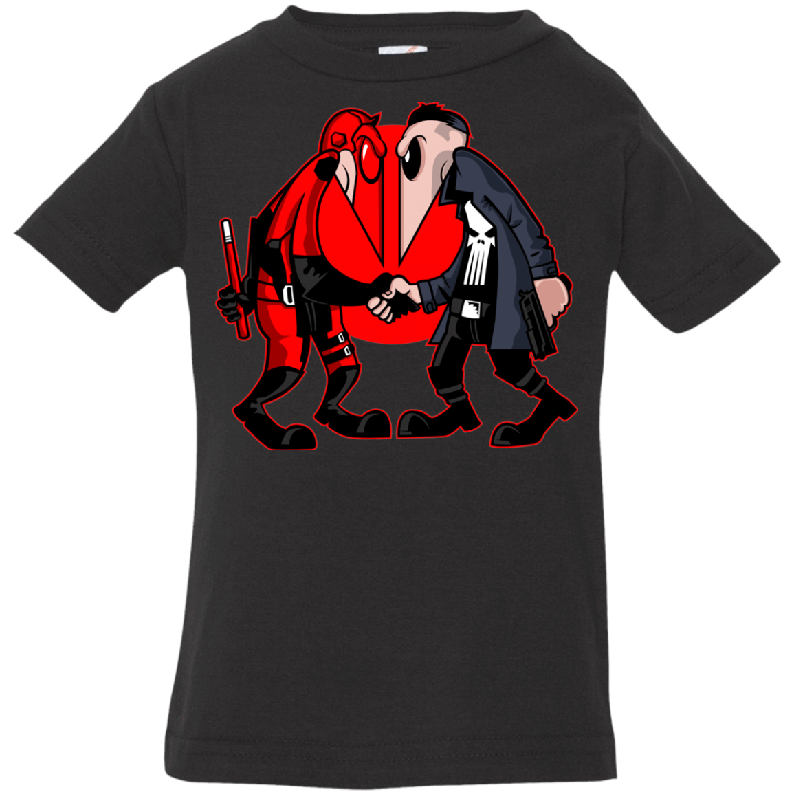 T-Shirts Black / 6 Months Hero vs Antihero Infant Premium T-Shirt