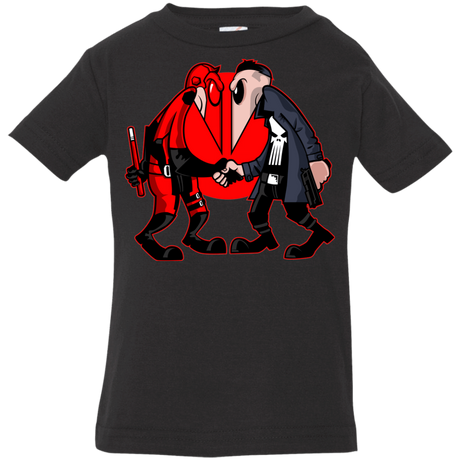 T-Shirts Black / 6 Months Hero vs Antihero Infant Premium T-Shirt