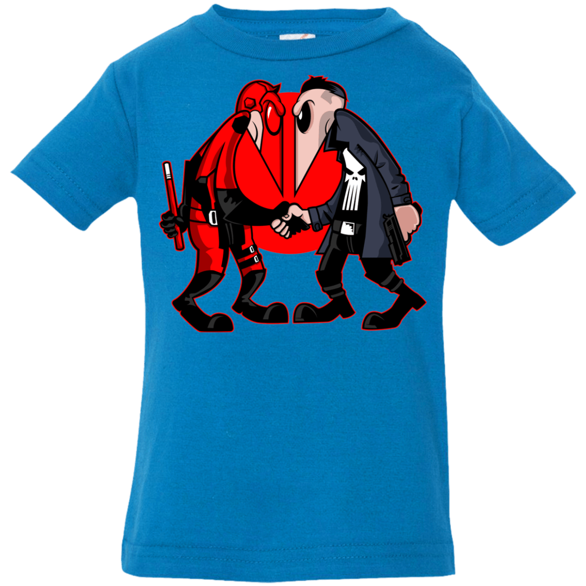 T-Shirts Cobalt / 6 Months Hero vs Antihero Infant Premium T-Shirt