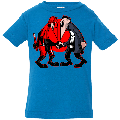 T-Shirts Cobalt / 6 Months Hero vs Antihero Infant Premium T-Shirt