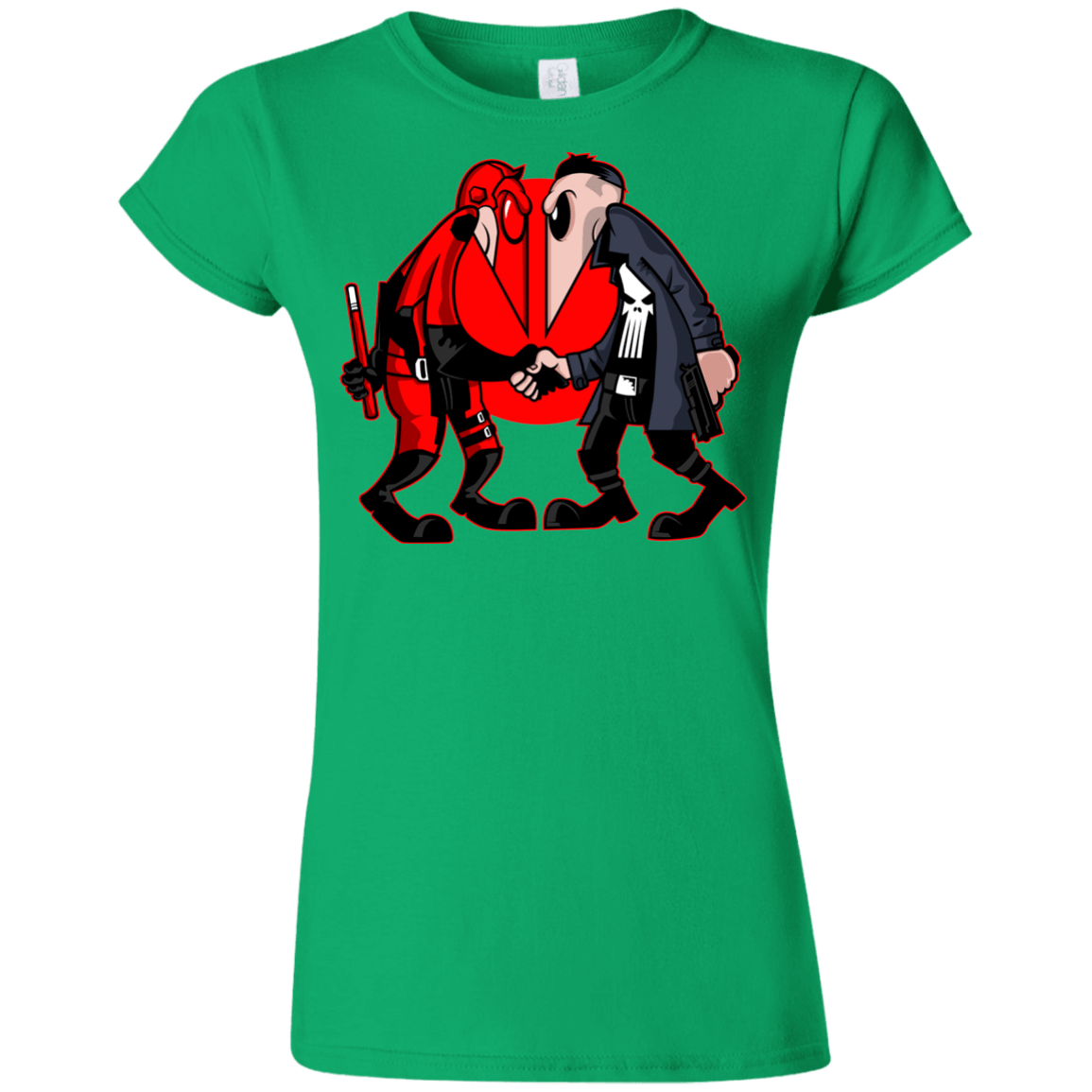 T-Shirts Irish Green / S Hero vs Antihero Junior Slimmer-Fit T-Shirt