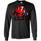 T-Shirts Black / S Hero vs Antihero Men's Long Sleeve T-Shirt