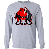 T-Shirts Sport Grey / S Hero vs Antihero Men's Long Sleeve T-Shirt