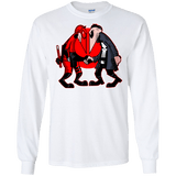 T-Shirts White / S Hero vs Antihero Men's Long Sleeve T-Shirt