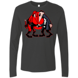 T-Shirts Heavy Metal / S Hero vs Antihero Men's Premium Long Sleeve