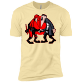 T-Shirts Banana Cream / X-Small Hero vs Antihero Men's Premium T-Shirt