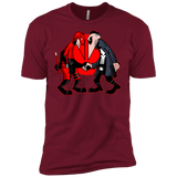 T-Shirts Cardinal / X-Small Hero vs Antihero Men's Premium T-Shirt