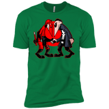 T-Shirts Kelly Green / X-Small Hero vs Antihero Men's Premium T-Shirt