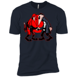 T-Shirts Midnight Navy / X-Small Hero vs Antihero Men's Premium T-Shirt