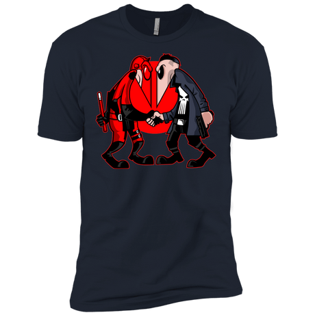 T-Shirts Midnight Navy / X-Small Hero vs Antihero Men's Premium T-Shirt