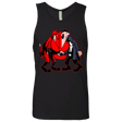 T-Shirts Black / S Hero vs Antihero Men's Premium Tank Top