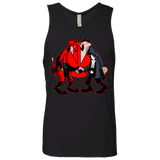 T-Shirts Black / S Hero vs Antihero Men's Premium Tank Top